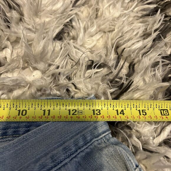 Vintage Y2K Phat FarmBlue Jean Shorts Jorts Grunge Skater Baggy Size 30 Mens - Picture 11 of 12